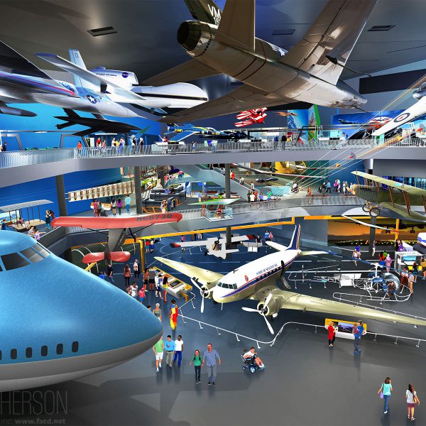 View of the Air Museum Galleries