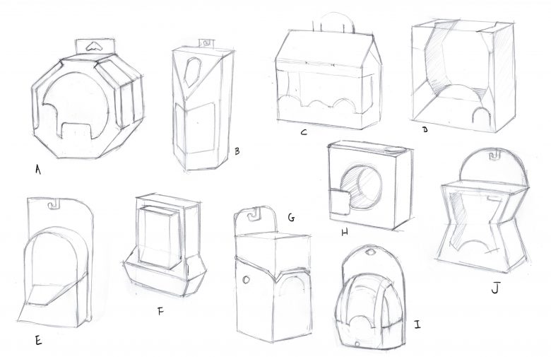 Packaging shape studies
